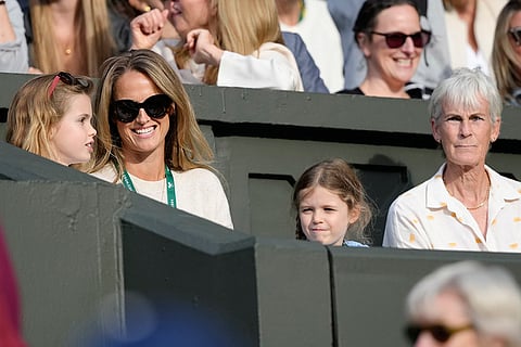 Kim Sears, wife of Andy Murray and his mother Judy
